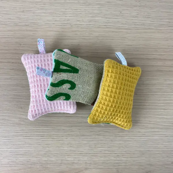 éponge lavable zéro déchet